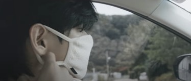 A screenshot from BTS' "Life Goes On" music video.