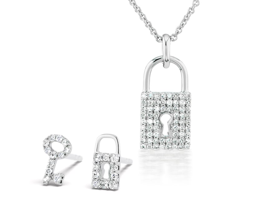 serena williams locket and key from the serena williams jewelry by my side collection