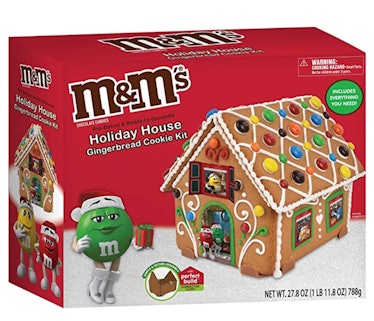 M&M's Holiday House Gingerbread Cookie Kit