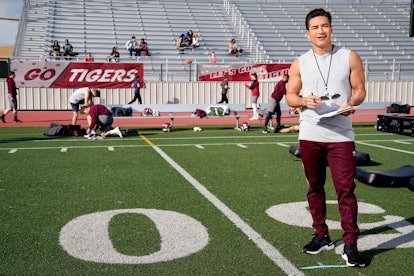 Mario Lopez as A.C. Slater in the 'Saved by the Bell' reboot via NBC's press site