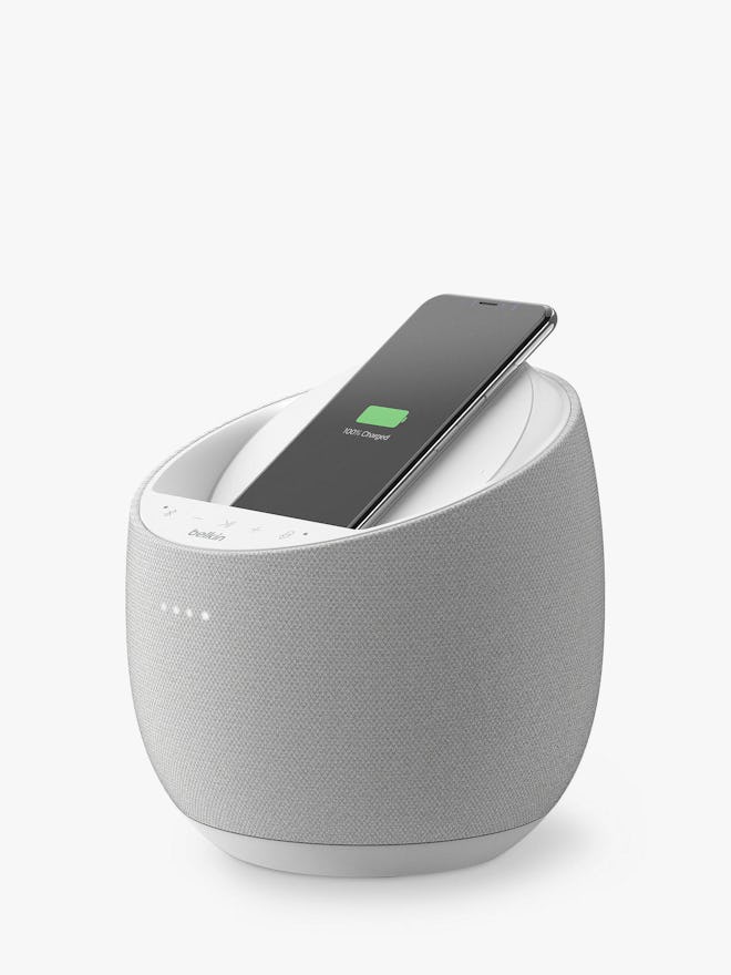 Belkin Soundform Elite Smart Speaker with Google Assisant & Qi Wireless Charging 