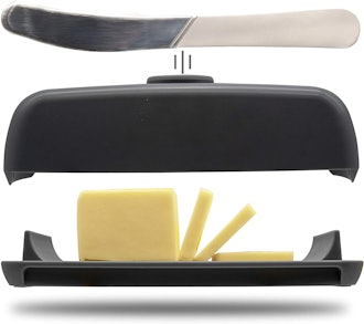 Butter Hub Magnetic Dish, Lid and Knife