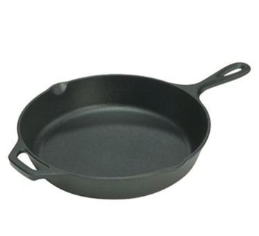 Lodge Pre-Seasoned 10.25 Inch Cast Iron Skillet with Assist Handle
