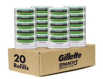 Gillette Mach3 Sensitive Men's Razor Refills (20-Pack)