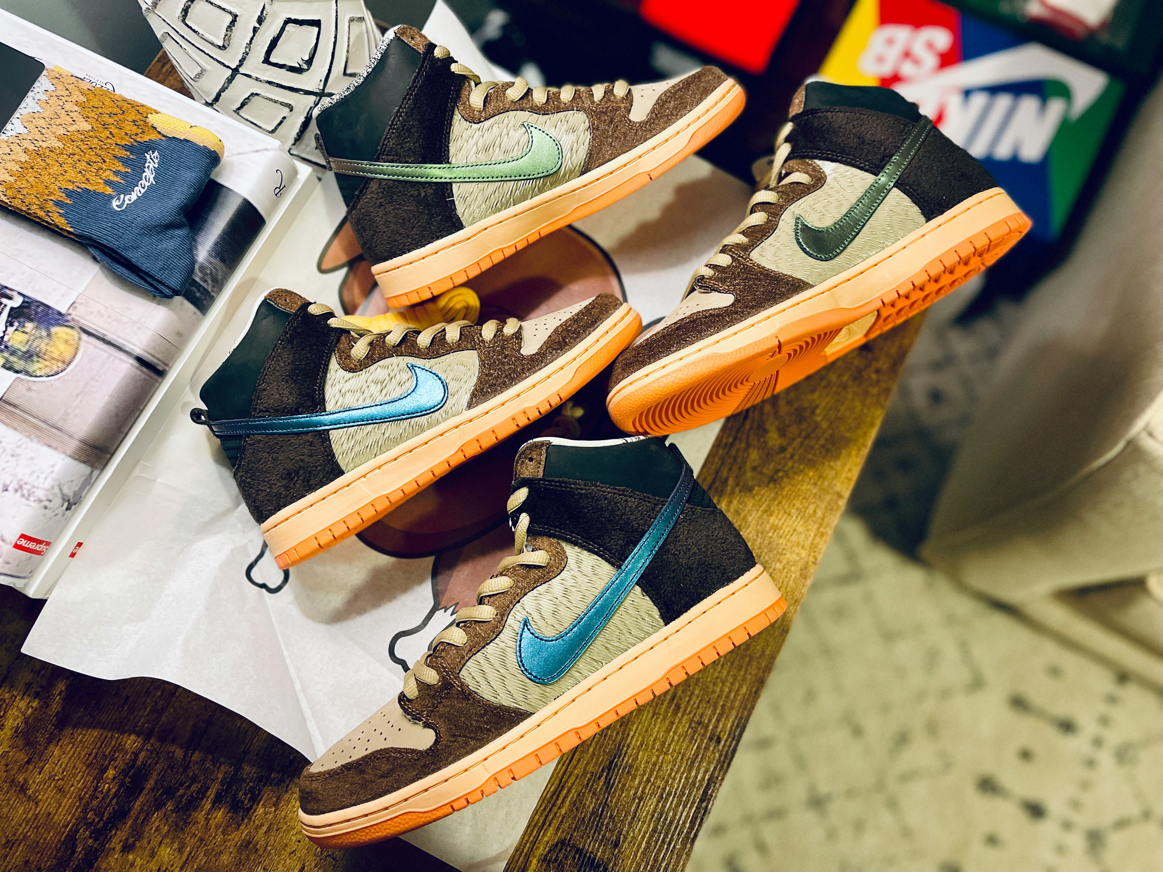 ★ Nike ★ SB Dunk High Concepts Turdunken (Special Box) Nike SB Dunk High Concepts Turdunken Special Box Size 6