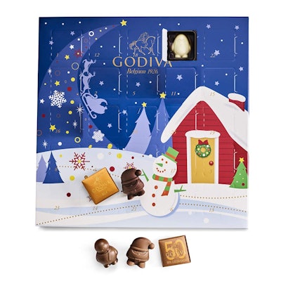 Godiva Chocolatier Holiday Gourmet Chocolate Advent Calendar 2020