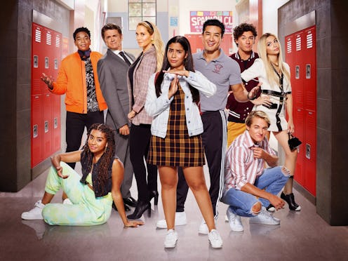 The main cast of the 'Saved By The Bell' reboot via NBC's press site
