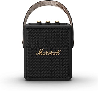 Marshall Stockwell II Portable Bluetooth Speaker - Black & Brass [Amazon Exclusive] 