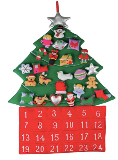 Christmas Tree Fabric Advent Calendar