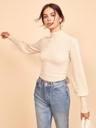 Osteria Open Back Sweater