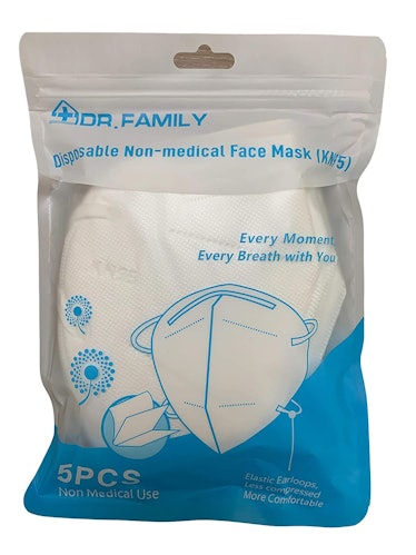 KN95 Disposable Face Masks (5-Pack)