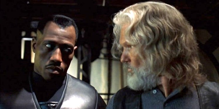 Wesley Snipes and Kris Krisstofferson have real chemistry in Blade.