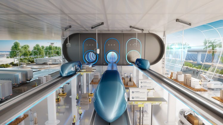 concept of the hyperloop