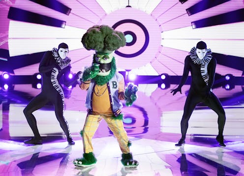 Broccoli performs in the 'Masked Singer' Group C finals, via FOX press site.