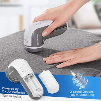 BEAUTURAL Portable Fabric Shaver and Lint Remover