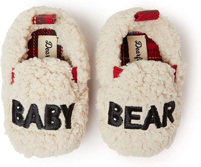 Dearfoams Baby Bear Slippers