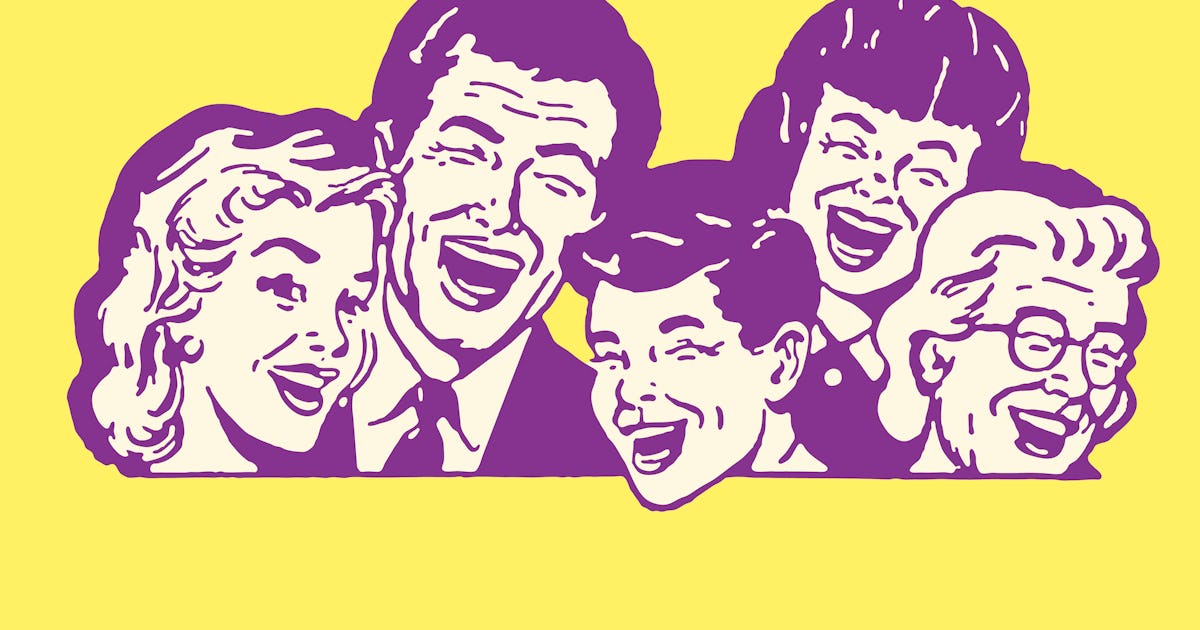 Psychologists agree: Laughter has 4 powerful effects on well-being 'a group of people laughing'