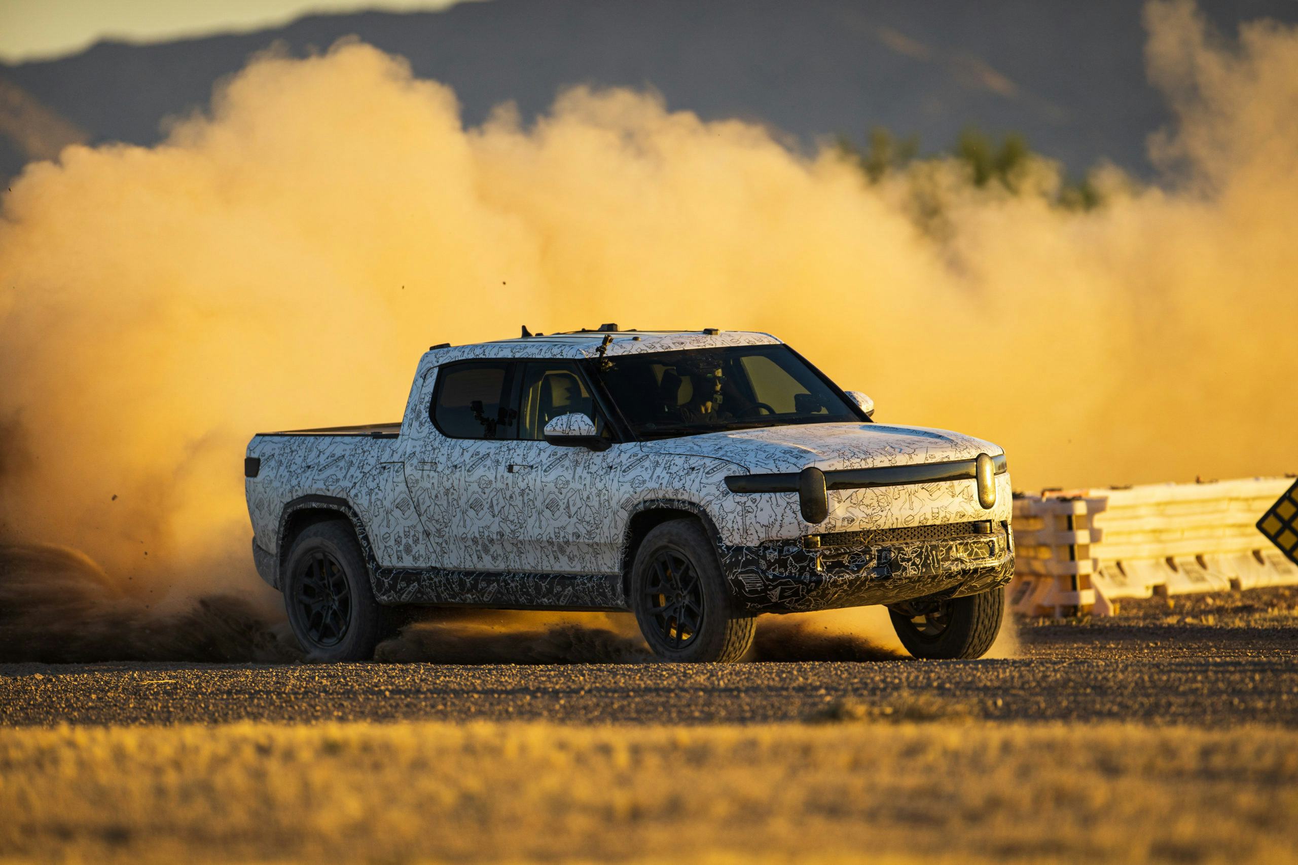 Rivian electric truck