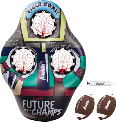 Dick's Sporting Goods Franklin 3 Hole Football Target Toss is a great gift for kids who like sports