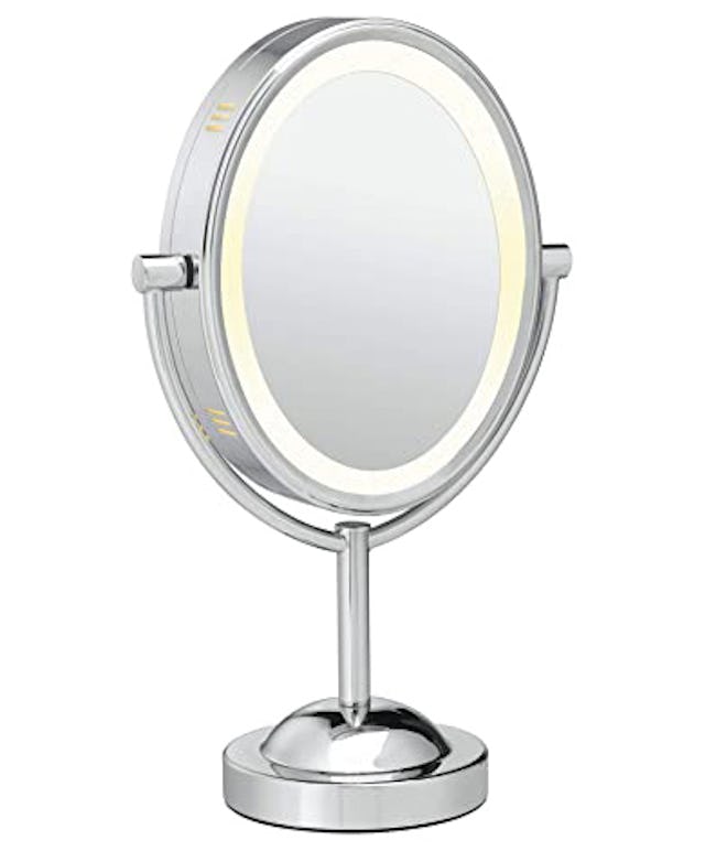 Conair Reflections Double-Sided Lighted Vanity Makeup Mirror