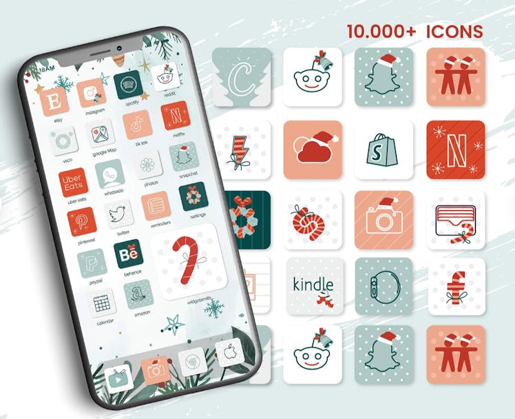 Christmas iOS 14 App Icons Pack — IosAestheticShop 