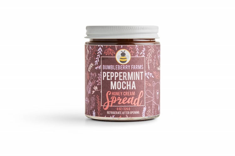 New Peppermint Mocha Honey Cream Spread