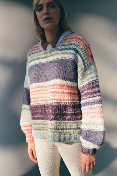 Urban Outfitters Blythe Striped Pullover Sweater