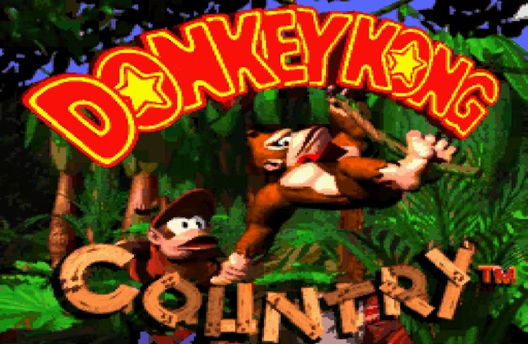 The game's opening artwork
