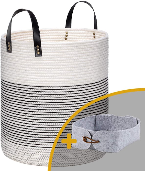 OLLIVIA Tall Laundry Basket
