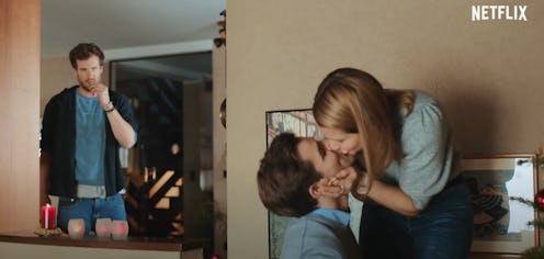 'Over Christmas' star Basti (Luke Mockridge) catches his brother Niklas (Lucas Reiber) and ex-girlfr...