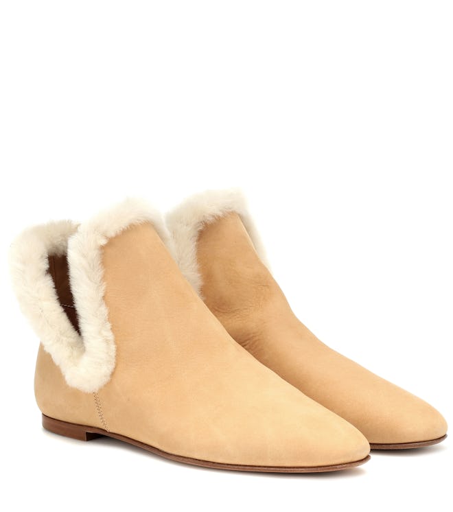 Eros Suede Ankle Boots 