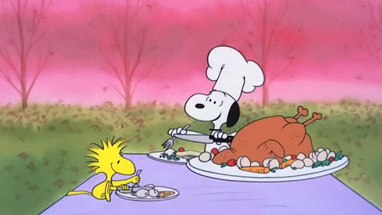 Peanuts Thanksgiving quotes for Instagram captions