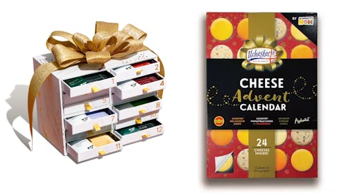 2020 holiday food advent calendars include everything from 24 days of coffee to 12 days of cheese.