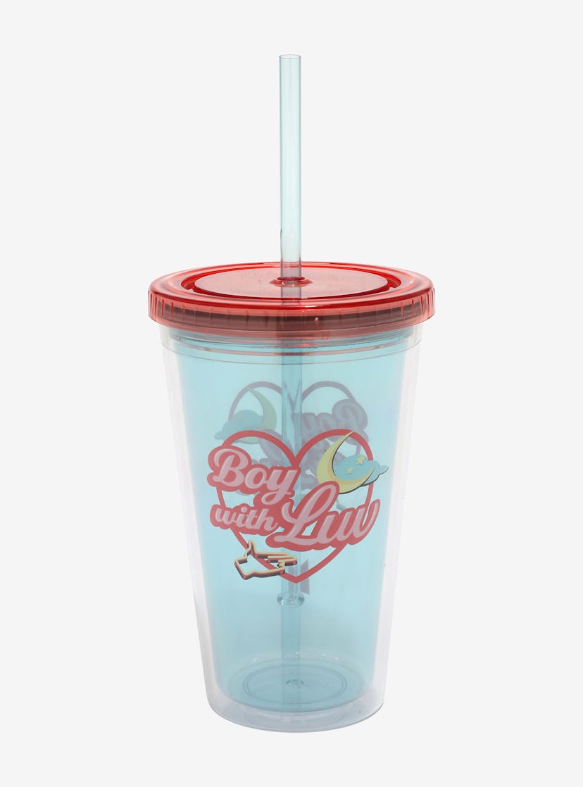 BTS Boy With Luv Acrylic Travel Cup