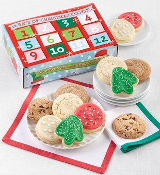 12-Day Advent Calendar Cookie Box