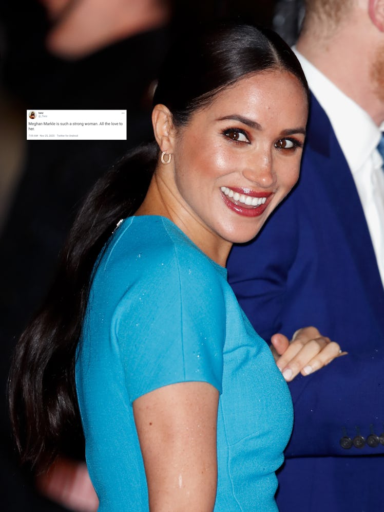 Fans sent love to Meghan Markle on Twitter after her personal essay for the New York Times.