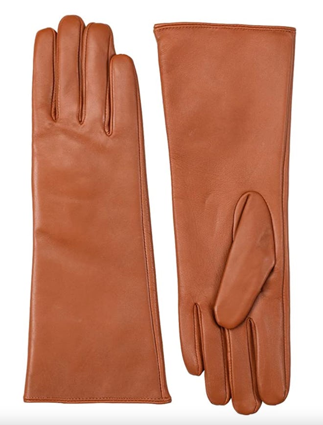 Vikideer Long Genuine Leather Gloves