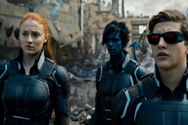 Young Phoenix, Nightcrawler and Cyclops as X-Men