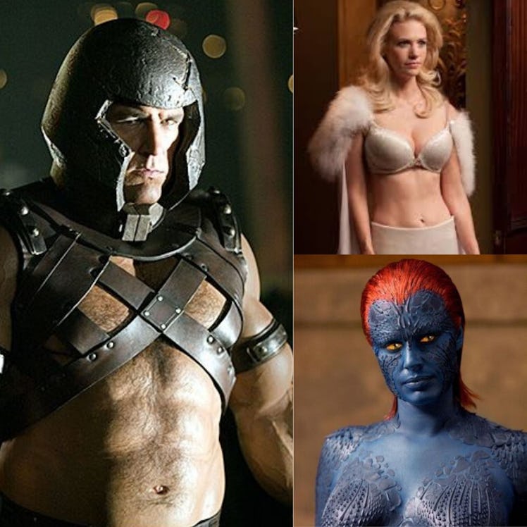 Juggernaut, Emma Frost and Mystique from X-Men
