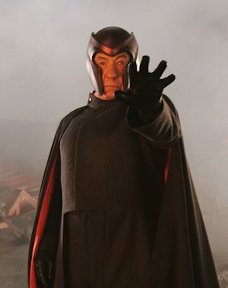 Sir Ian McKellen as Magneto in X-Men