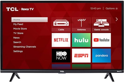 TCL ROKU Smart LED TV (32 Inches)
