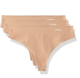 Calvin Klein Women's Invisibles Thong Multipack Panty (3-Pack) 
