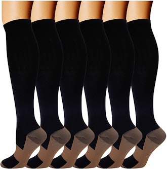 Double Couple Medical Compression Socks (6-Pack)