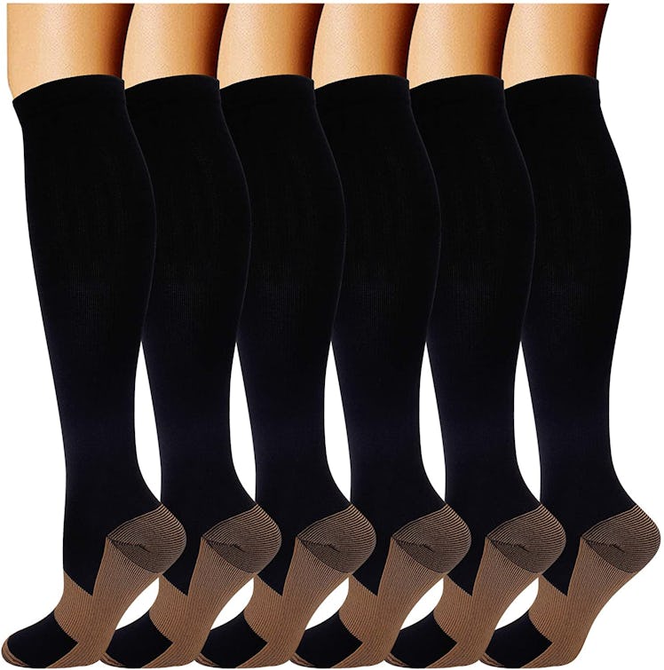 Double Couple Medical Compression Socks (6-Pack)