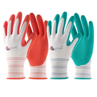 COOLJOB Gardening Gloves For Women (6-Pack)