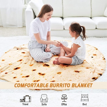 CASOFU Burritos Blanket
