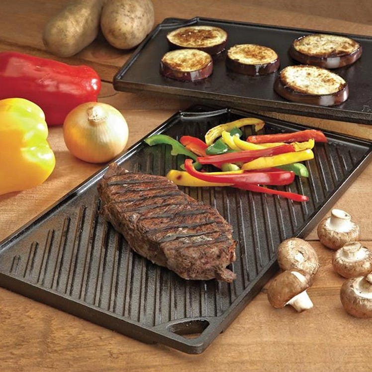 Lodge Pre-Seasoned Cast Iron Reversible Griddle