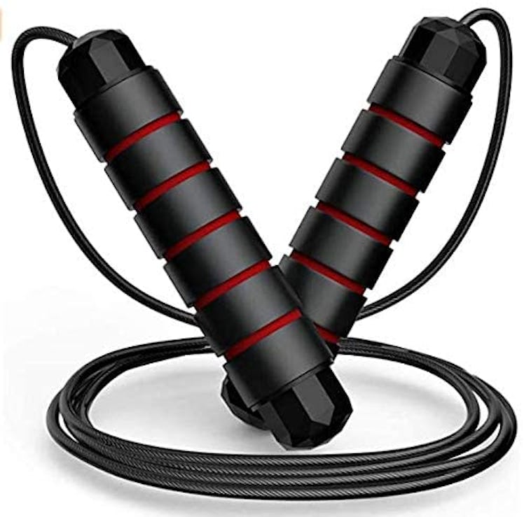 FITFORT Tangle-Free Jump Rope