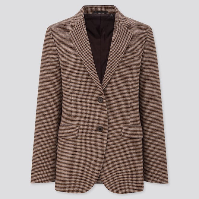 WOMEN TWEED MANNISH JACKET