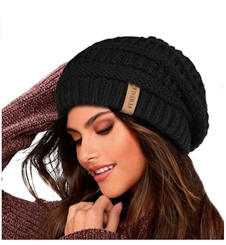 FURTALK Knit Beanie Hat
